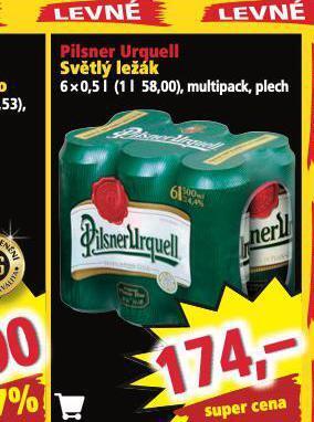 Norma Pivo pilsner urquell nabídka