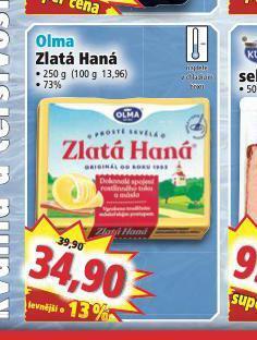Norma Olma zlatá haná nabídka