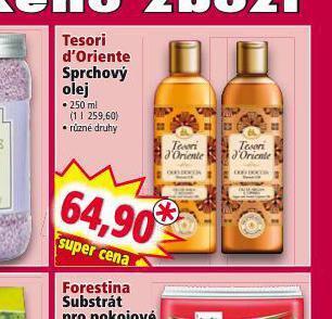 Norma Tesori d´oriente sprchový olej nabídka