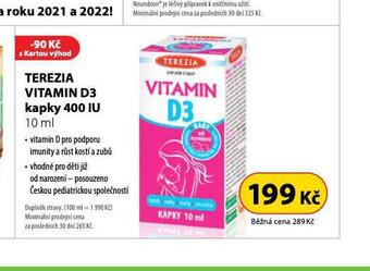 Dr. Max Terezia vitamin d3 kapky 400 iu nabídka