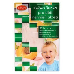 Jip Le & co kuřecí šunka nejvyšší jakosti pro děti 100g nabídka