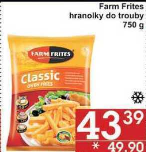 Jip Farm frites hranolky do trouby, 750 g nabídka