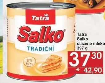 Jip Tatra salko slazené mléko, 397 g nabídka