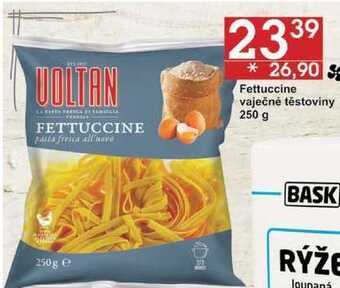 Jip Fettuccine vaječné těstoviny, 250 g nabídka