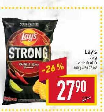 Billa Lay's 55 g nabídka