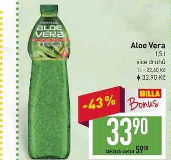 Billa Aloe vera 1,5l nabídka