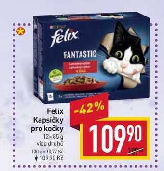 Billa Felix kapsičky pro kočky 12x 85 g nabídka