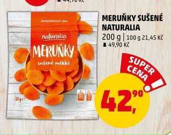Penny Market Meruňky sušené naturalia, 200 g nabídka