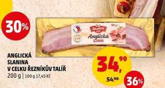 Penny Market Anglická slanina v celku řezníkův talíř, 200 g nabídka