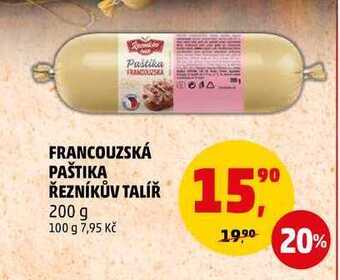 Penny Market Francouzská paštika řezníkův talíř, 200 g nabídka
