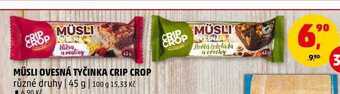 Penny Market Müsli ovesná tyčinka crip crop, 45 g nabídka
