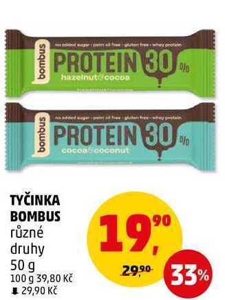 Penny Market Tyčinka bombus, 50 g nabídka