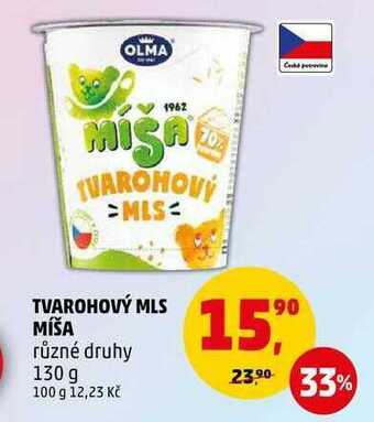 Penny Market Tvarohový mls míša, 130 g nabídka