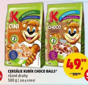 Penny Market Cereálie kubík choco balls, 500 g nabídka