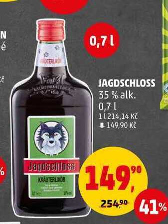 Penny Market Jagdschloss, 0,7 l nabídka