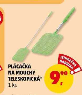 Penny Market Plácačka na mouchy teleskopická, 1 ks nabídka