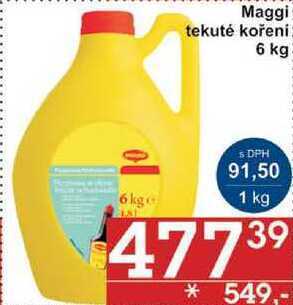 Jip Maggi tekuté koření, 6 kg nabídka