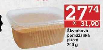 Jip Škvarková pomazánka pikant, 200 g nabídka