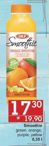 Jip Okf smoothie, 0,35 l nabídka