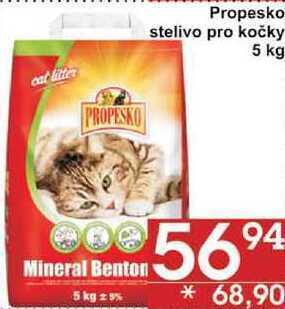Jip Propesko stelivo pro kočky, 5 kg nabídka