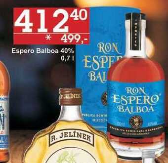 Jip Espero balboa 40%, 0,7 l nabídka