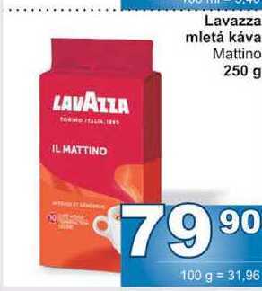 Jip Lavazza mletá káva mattino 250 g nabídka