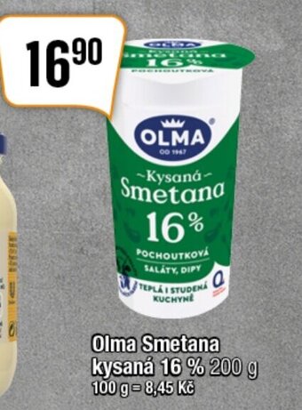 TEMPO Olma Smetana kysaná 16 % nabídka