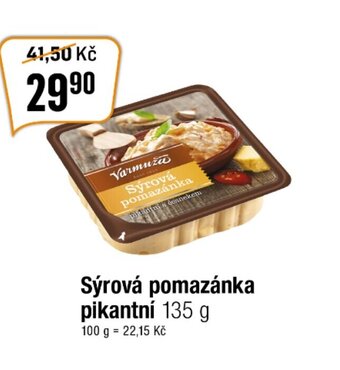 TEMPO Sýrová pomazánka pikantní 135 g nabídka