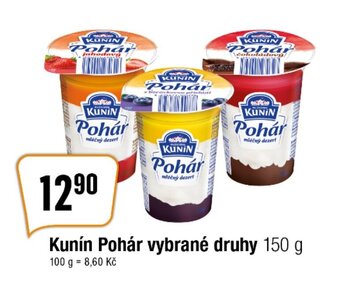 TEMPO Kunín Pohár vybrané druhy 150 g nabídka