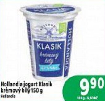 Brněnka Hollandia jogurt Klasik krémový bíly 150g nabídka