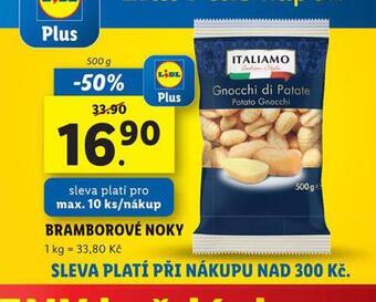 Lidl Bramborové noky nabídka