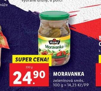 Lidl Hamé moravanka nabídka