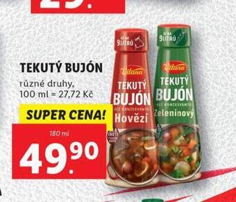 Lidl Tekutý bujon nabídka