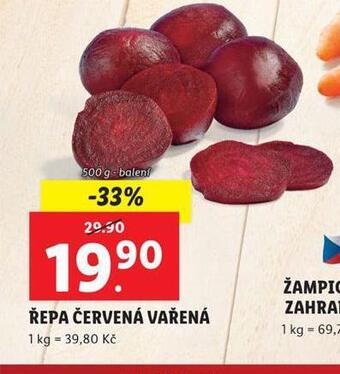 Lidl Řepa červená nabídka