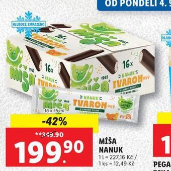 Lidl Míša nanuk nabídka