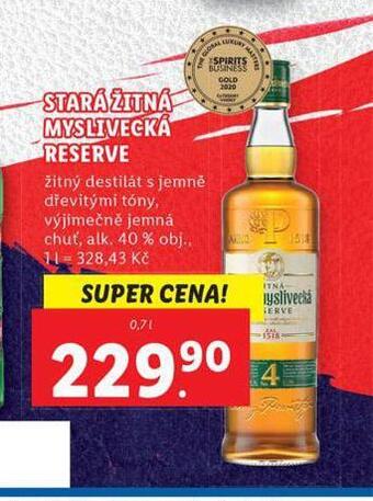 Lidl Stará žitná myslivecká nabídka