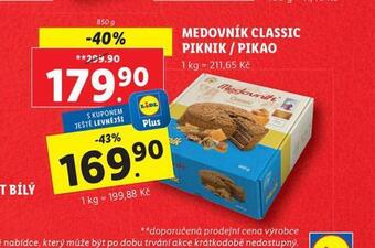 Lidl Medovník classic piknik / pikao nabídka