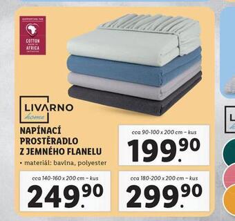 Lidl Napínací prostěradlo 180-200 x 200 cm nabídka