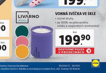 Lidl Vonná svíčka ve skle nabídka