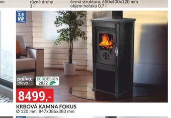 Baumax Krbová kamna fokus nabídka