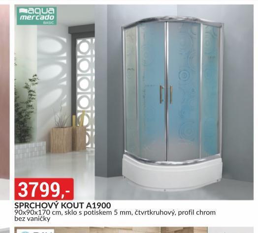 Baumax Sprchový kout a1900 nabídka