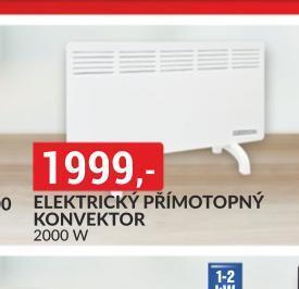 Baumax Elektrický přímotopný konvektor nabídka