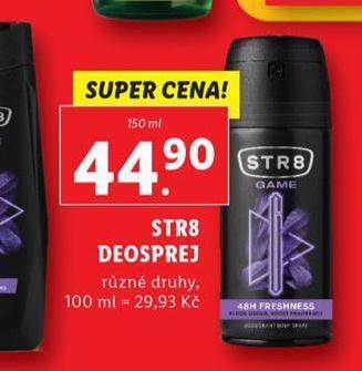 Lidl Str8 deosprej nabídka