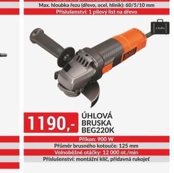 Baumax Úhlová bruska nabídka