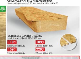 Baumax Osb desky 15 mm nabídka