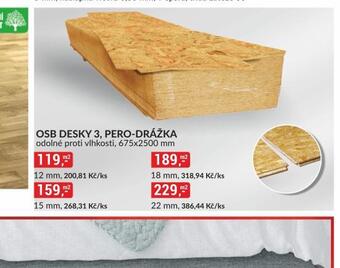 Baumax Osb desky 12 mm nabídka