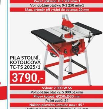 Baumax Pila stolní kotoučová einhell nabídka