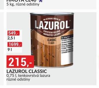 Baumax Lazurol classic nabídka