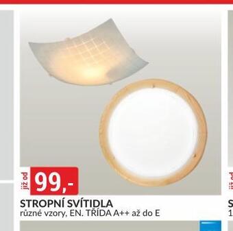 Baumax Stropní svítidla nabídka