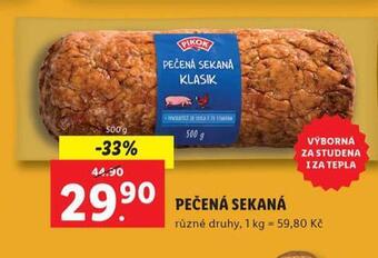 Lidl Pečená sekaná nabídka